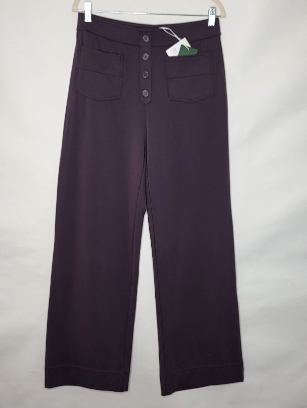 Halara Flex Straight Leg Pants Size L Four-Way Stretch Pull-on with Pockets NEW - Picture 14 of 14